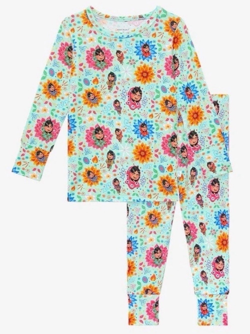 Posh Peanut Malala Women’s Empowerment Long Sleeve Pajama Set Loungwear